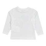 STELLA McCARTNEY shirt girocollo tinta unita con stampa in contrasto Bianco per Neonata TT8060N BIANCO STELLA McCARTNEY 