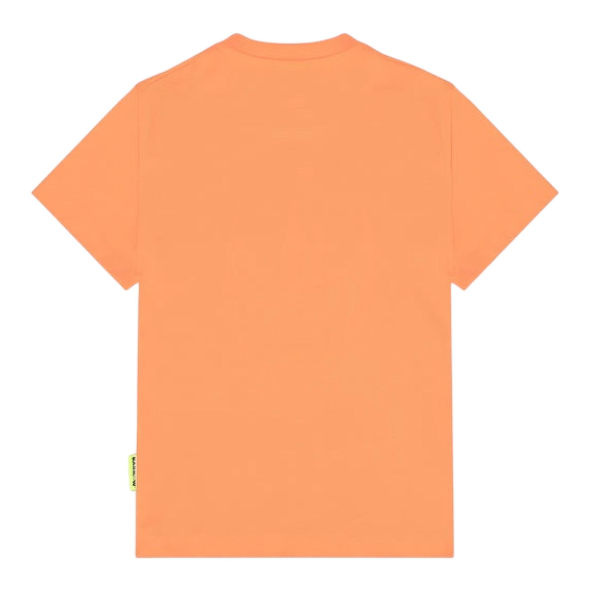Barrow Kids T-Shirt Girocollo tinta unita con Stampa Arancione per Bambino S5BKJUTH063 ARANCIONE BARROW KIDS 