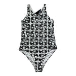 John Richmond Costume Intero Stampa Loghi per Bambina RGP26025CO BIANCO JOHN RICHMOND 