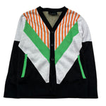John Richmond Cardigan Scollo A V Stampa Fantasia per Bambino RBP26052CD MULTICOLOR JOHN RICHMOND 