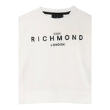 John Richmond Completo 2 Pezzi Felpa-Pantalone per Neonata RGP25004CF BIANCO/NERO JOHN RICHMOND 