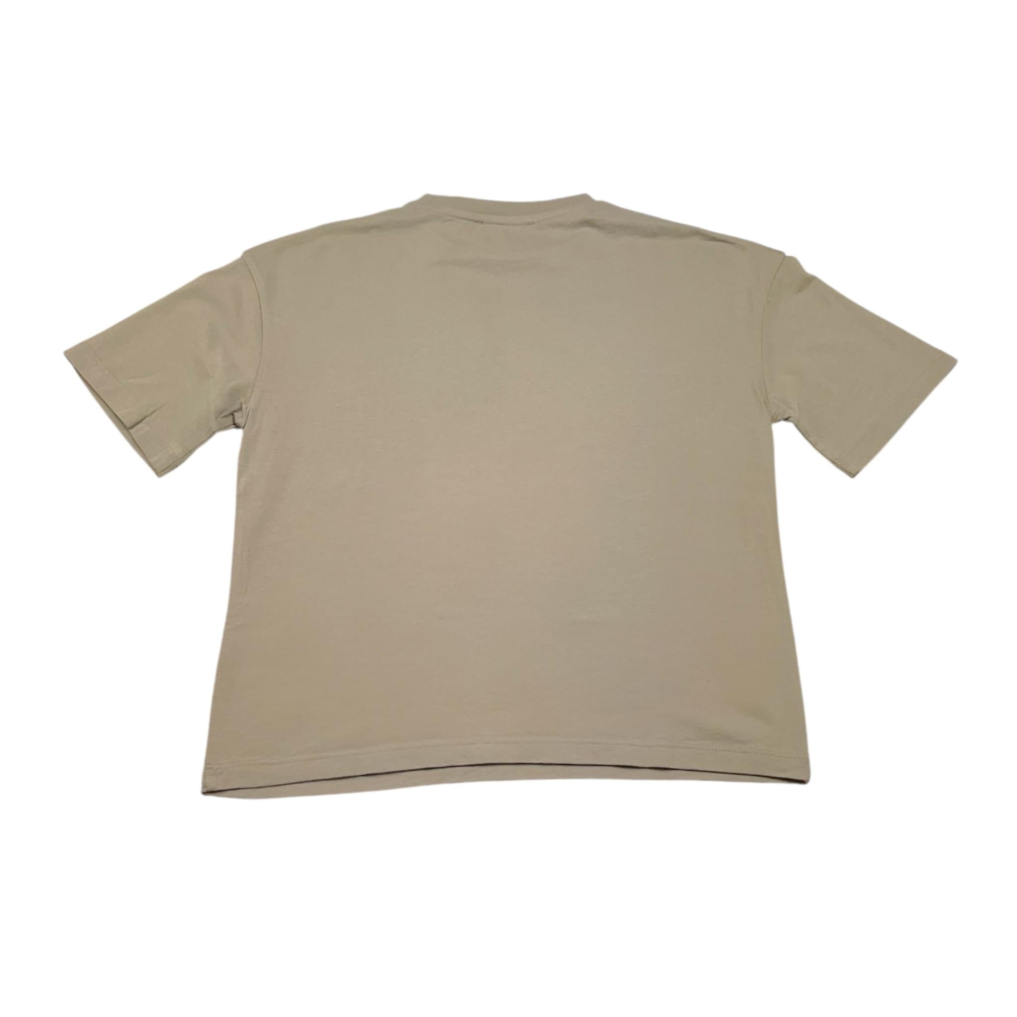 Iceberg T-Shirt Girocollo Tinta Unita per Bambino TSICE5117J FANGO ICEBERG 