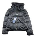 YES ZEE giubbino tinta unita con zip e cappuccio Nero per Bambina J016 NERO YES ZEE 