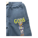 Guess Bermuda Tinta Unita In Tuta per Neonato N5RD03KAD74 PETROLIO GUESS 