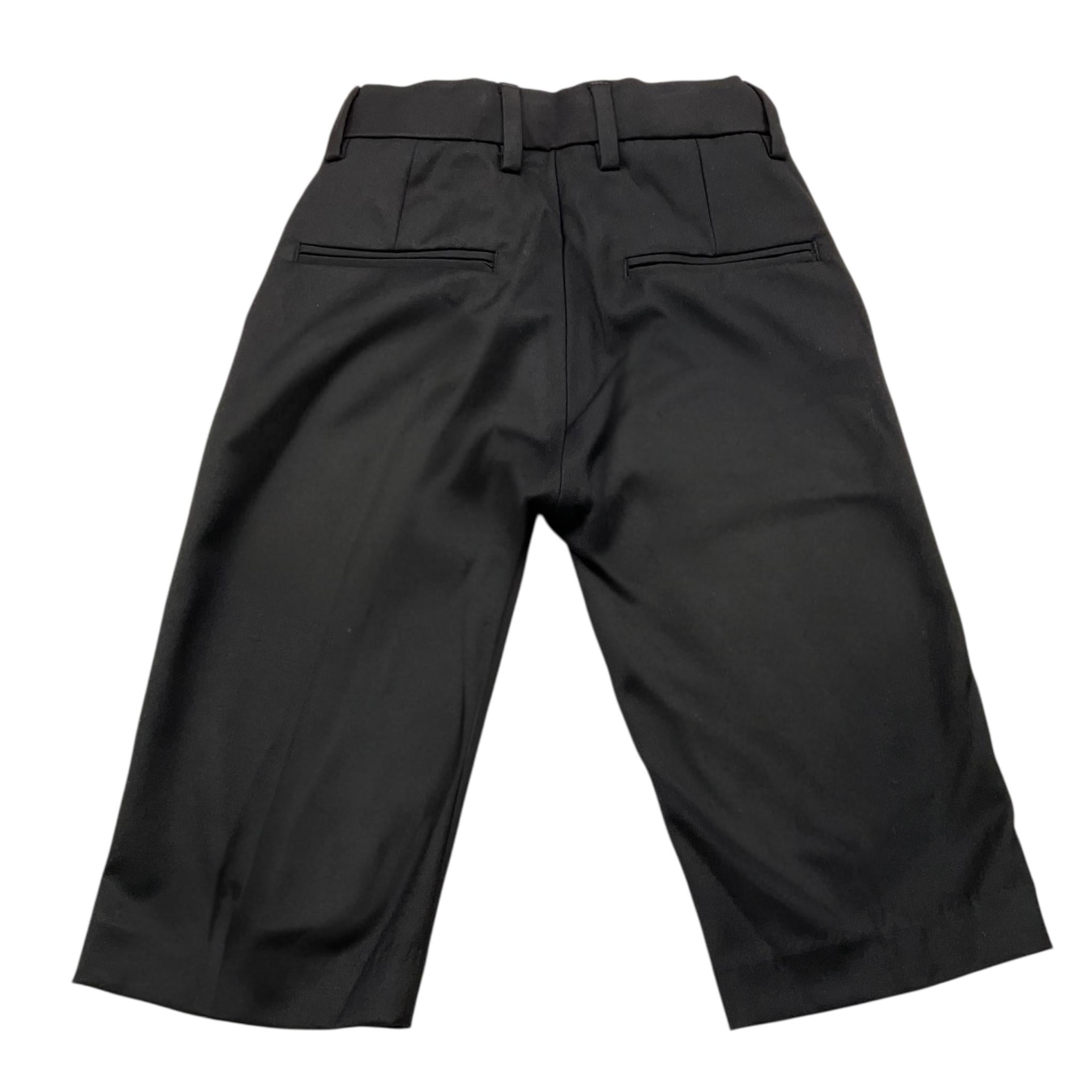 I'M BRIAN pantalone tinta unita con girovita regolabile Nero per Neonato PA3074J NERO I'M BRIAN 