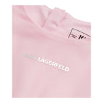 KARL LAGERFELD abito mezza manica tinta unita Rosa per Neonata Z30279 ROSA KARL LAGERFELD 