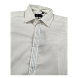 Manuell & Frank Camicia Manica Lunga Tinta Unita per Bambino MF3404B BIANCO MANUELL & FRANK 