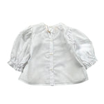 Coco' Et Mama' Camicia Tinta Unita per Neonata LUNA BIANCO COCO' ET MAMA' 