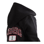 ICEBERG felpa con zip e cappuccio tinta unita Nero per Bambino MFICE5316J NERO ICEBERG 