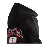 ICEBERG felpa con zip e cappuccio tinta unita Nero per Bambino MFICE5316J NERO ICEBERG 