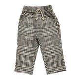 Y-CLU pantalone tinta unita con microfantasia Bianco per Neonato BYN10755 BIANCO Y-CLU 