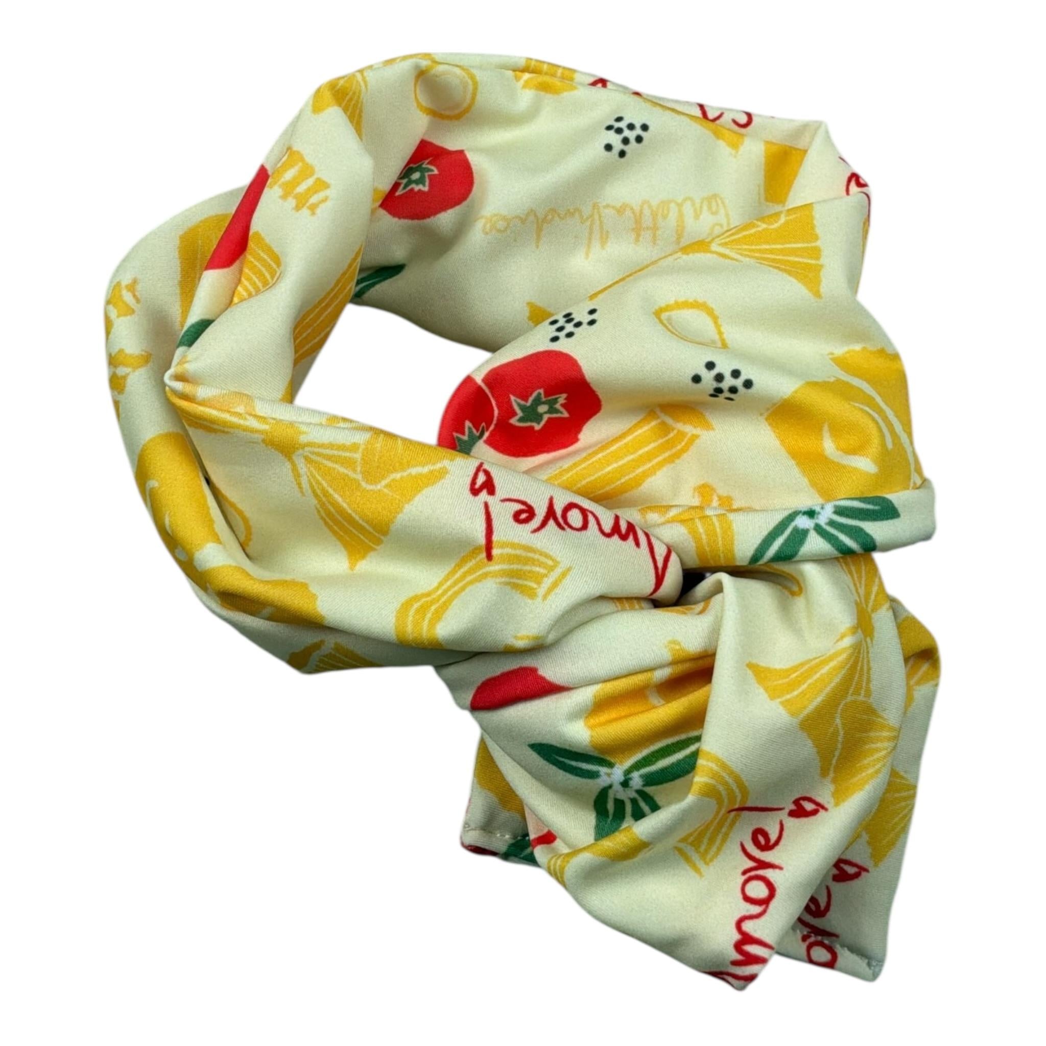 Carlotta Vindice Costume Intero tinta unita con Stampe con Bandana Giallo per Bambina TAC3 GIALLO CARLOTTA VINDICE 