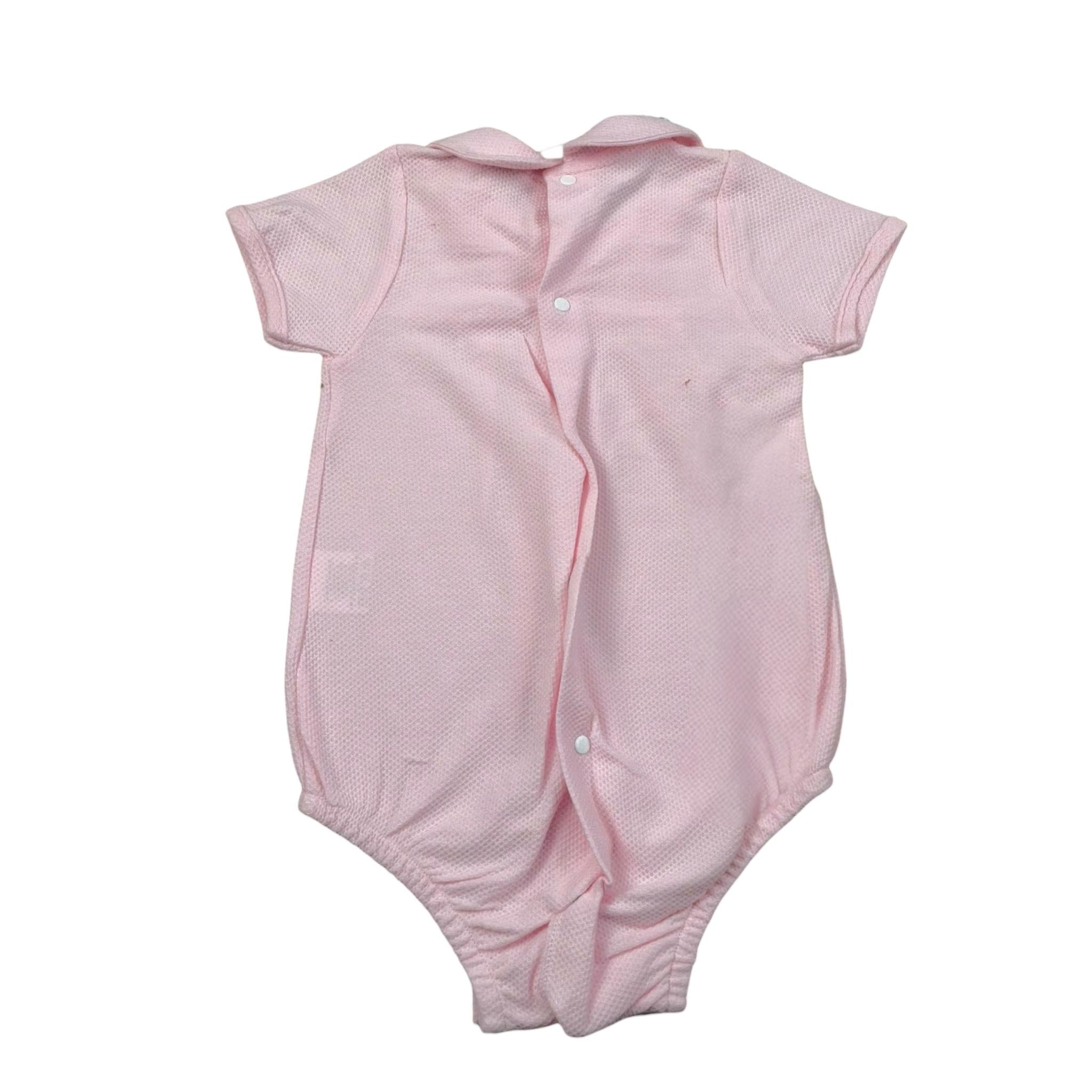 Babidu Pagliaccetto Tinta Unita per Neonata 31340 ROSA BABIDU 