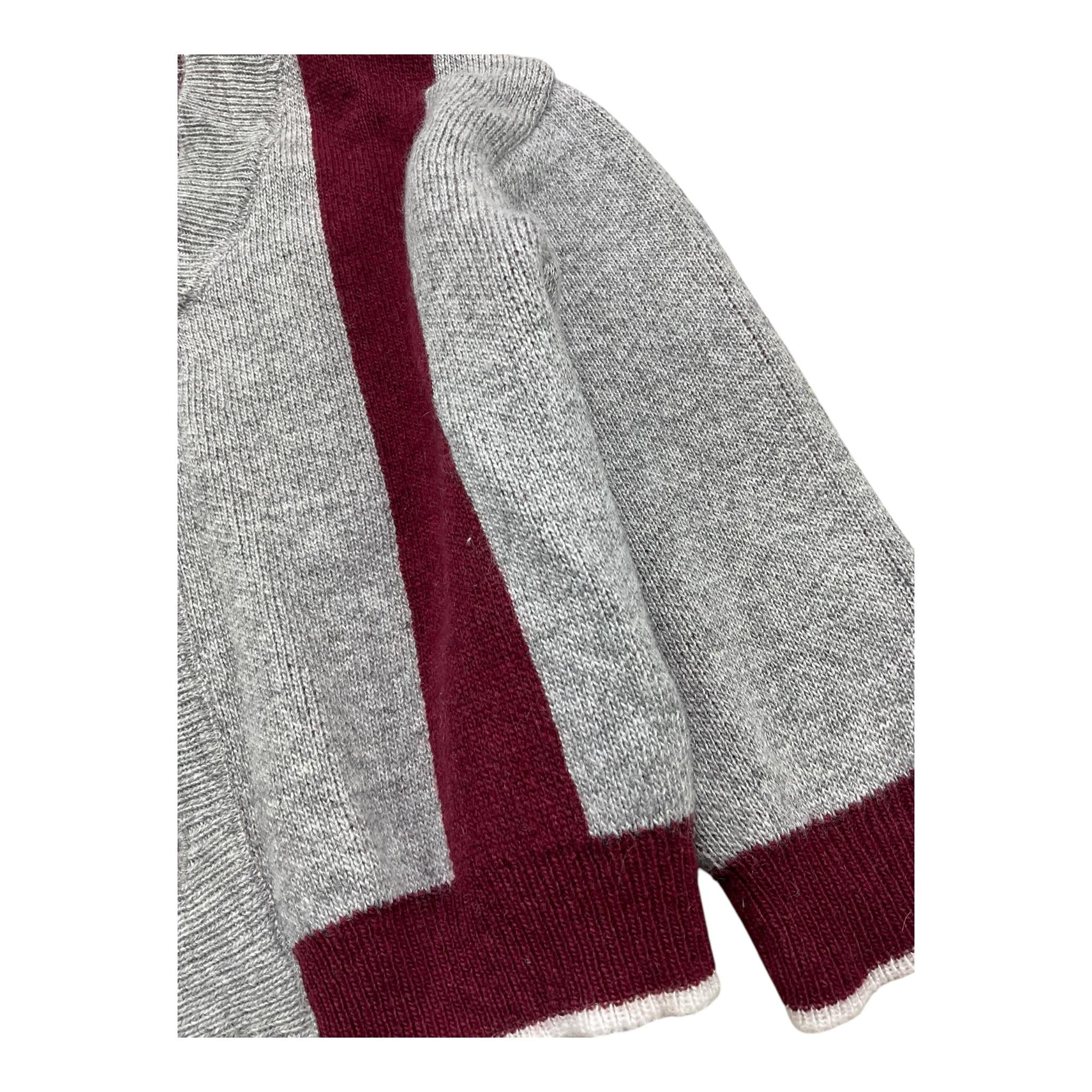 LE BEBE' cardigan tinta unita con contrasti Grigio per Neonato LBB5159 GRIGIO LE BEBE' 