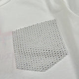 Liu Jo Shirt tinta unita con Brillantini Bianco per Bambina GF4185 BIANCO LIU JO 