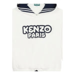 Kenzo Felpa Girocollo Tinta Unita con Stampa per Bambina K60243 BIANCO KENZO 