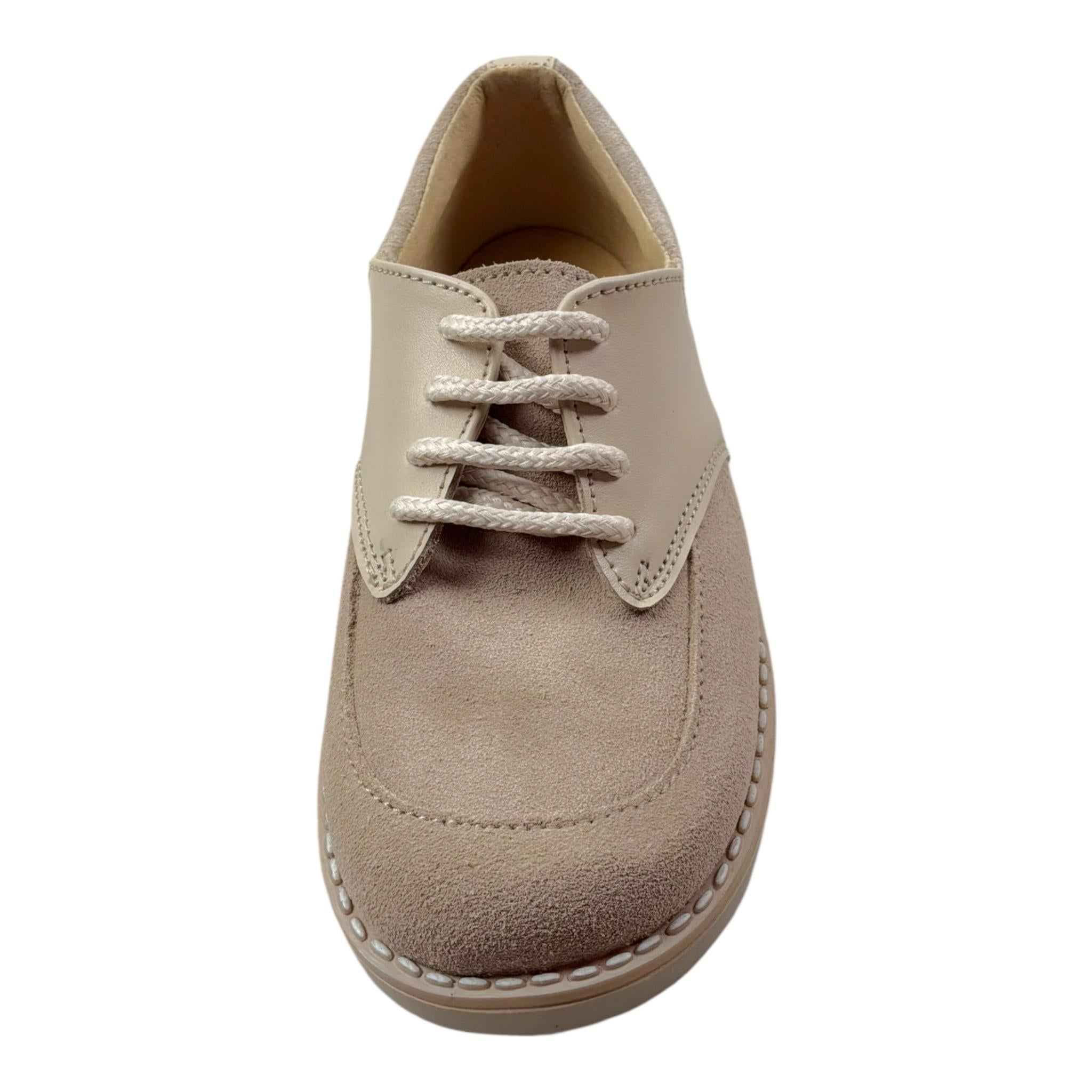 Panyno Mocassino Tinta Unita con Lacci per Bambino B2625 SABBIA PANYNO 