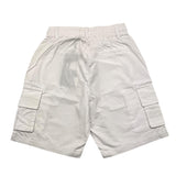 Refrigiwear Bermuda Tinta Unita Con Elastico In Vita Bianco Per Bambino