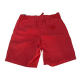 Dolce & Gabbana Bermuda Tinta Unita con Logo per Neonato L12Q99 ROSSO DOLCE & GABBANA 