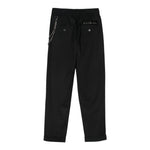 JOHN RICHMOND pantalone tinta unita con elastico in vita Nero per Bambino RBA24084PAX NERO JOHN RICHMOND 
