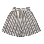 Sarabanda Short Fantasia A Righe con Elastico In Vita per Bambina 04711 BIANCO SARABANDA 