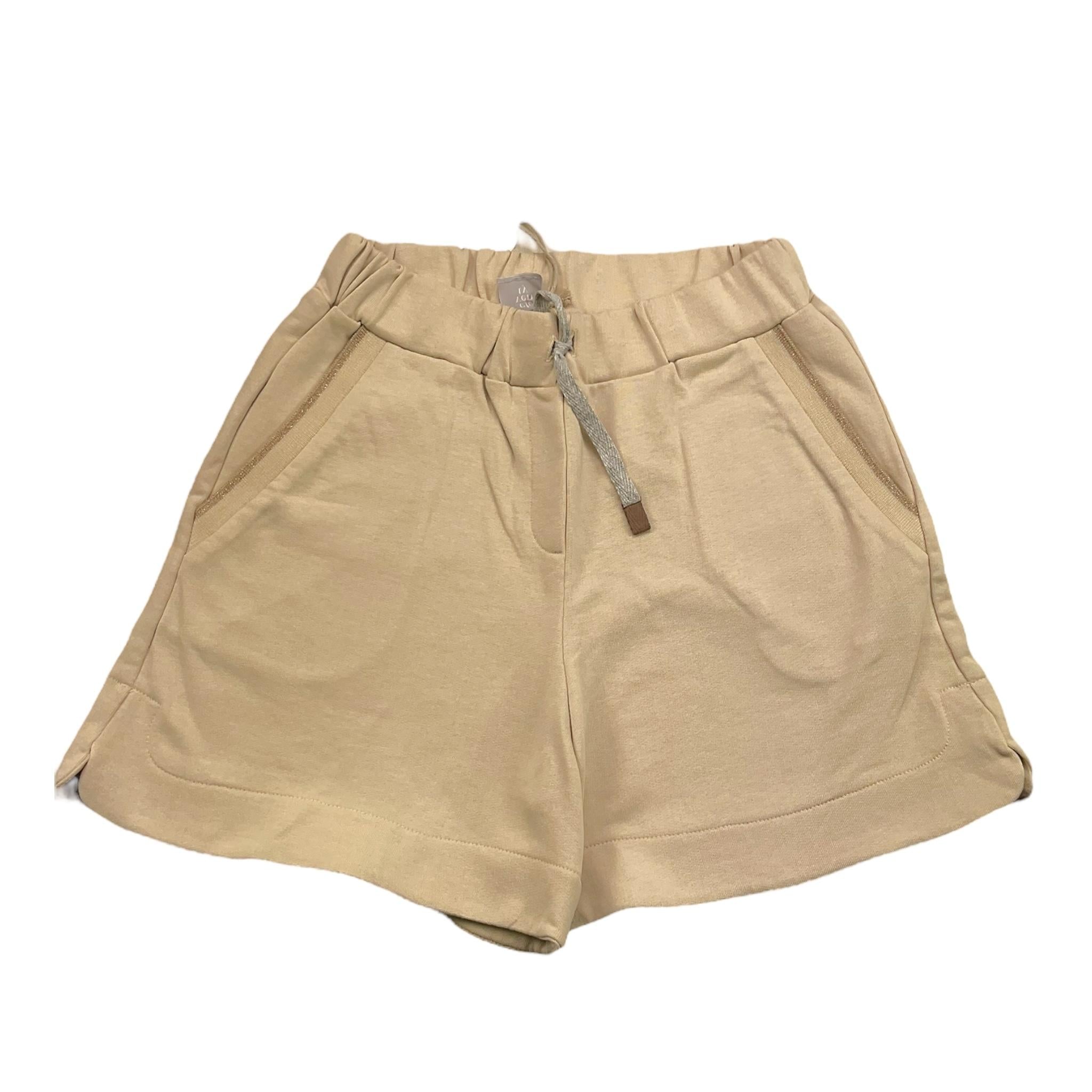 Eleventy Bermuda Tinta Unita con Elastico In Vita per Bambino EU6B29 BEIGE ELEVENTY 