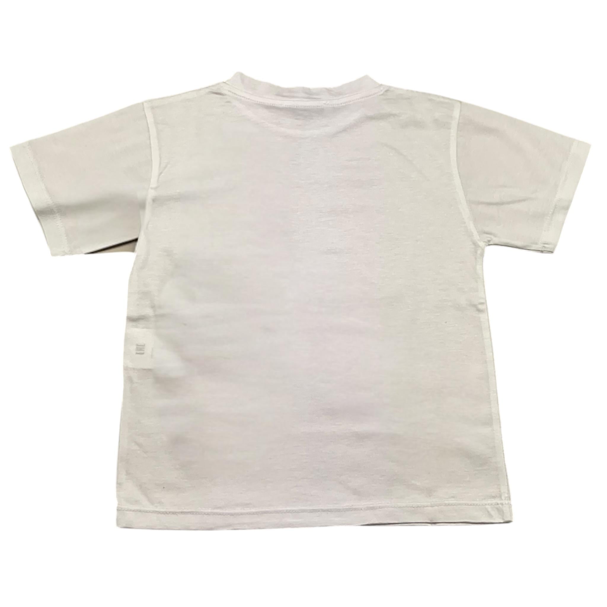 Paolo Pecora T-Shirt Girocollo Tinta Unita per Bambino PP3906X BIANCO PAOLO PECORA 