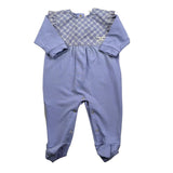 Elisabetta Franchi Tutina Manica Lunga Tinta Unita con Stampe per Neonata ENTU51 LILLA ELISABETTA FRANCHI 