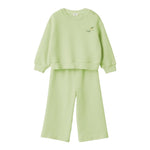 Il Gufo Completo 2 Pezzi Felpa-Pantalone Tinta Unita per Neonata P25DP543MF701 VERDE IL GUFO 