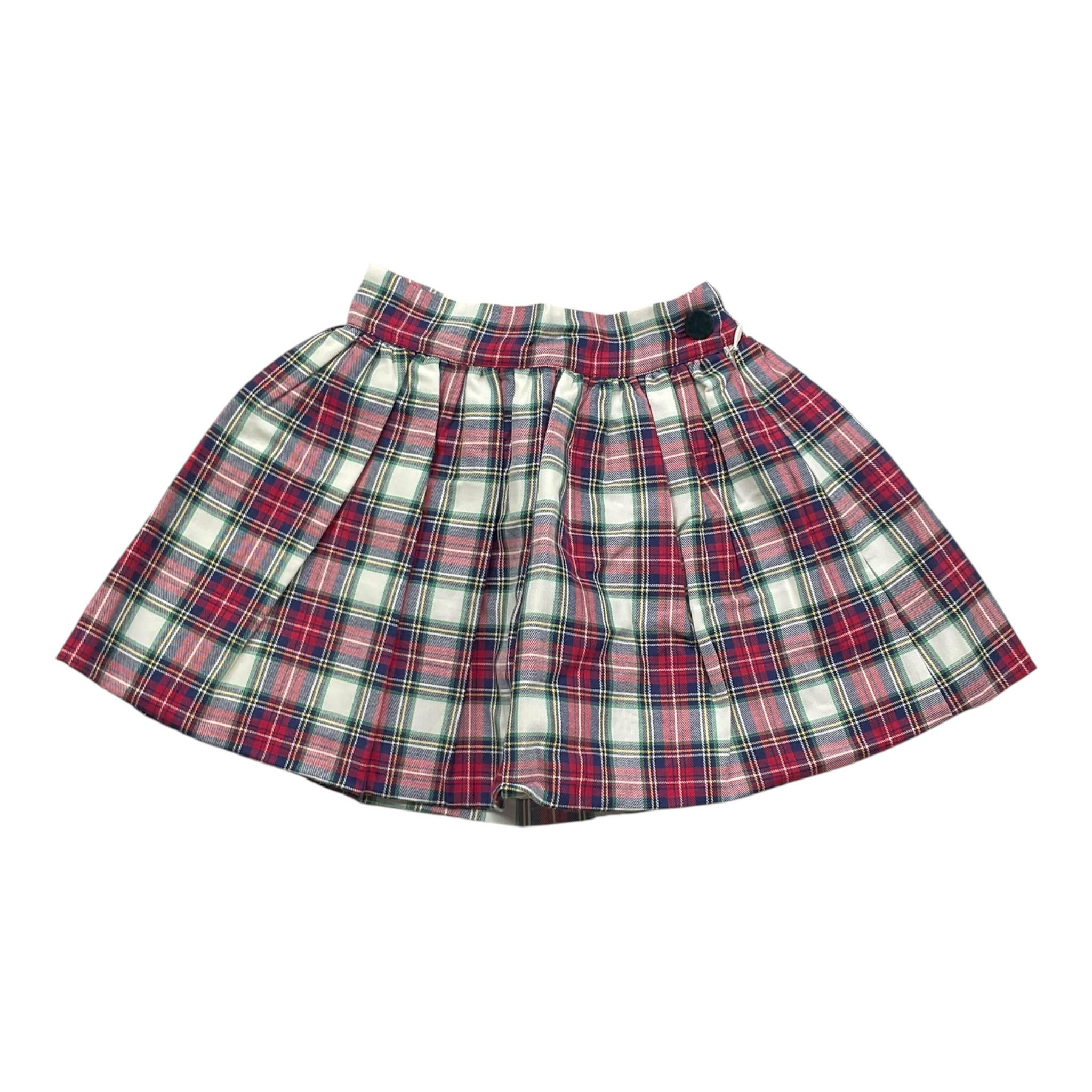 LA STUPENDERIA gonna tinta unita con girovita regolabile Rosso per Bambina TJGN44X ROSSO LA STUPENDERIA 