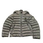 BLAUER giubbino tinta unita con zip e cappuccio Grigio per Bambino 23WBLKC02228J GRIGIO BLAUER 