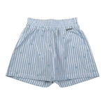 Gaelle Short tinta unita con Elastico In Vita E Fantasia A Righe Bianco/Azzurro per Bambina 2746S00540 BIANCO/AZZURRO GAELLE 