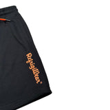 Refrigiwear Bermuda Felpa Tinta Unita con Logo per Bambino RW454 NERO REFRIGIWEAR 
