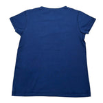 Liu Jo T-Shirt Tinta Unita con Brillantini per Bambina KA5095JXXXX BLU LIU JO 