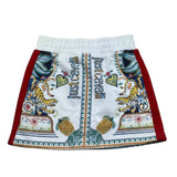 Just Cavalli Gonna Stampa Fantasia con Elastico In Vita per Bambina JGP26150GO BIANCO JUST CAVALLI 