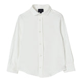 Fay Camicia Tinta Unita Manica Lunga per Bambino FW5Q20 BIANCO FAY 