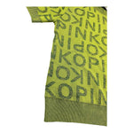 Pinko T-Shirt Girocollo Tinta Unita con Logo per Bambina KFMA006 VERDE PINKO 