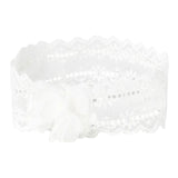 Mayoral Babbucce Tinta Unita con Fascia Capelli per Neonata 9868 BIANCO MAYORAL 