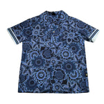 4Giveness Camicia Mezza Manica Tinta Unita con Fantasia per Bambino FGCB4075 BLU 4GIVENESS 