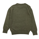 SAINT BARTH maglia girocollo tinta unita con stampa topolino Verde per Bambino DOU00044 VERDE SAINT BARTH 