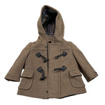 BABY A. cappotto tinta unita con cappucci Fango per Neonato E2923 FANGO BABY A. 