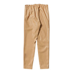 Elisabetta Franchi Pantalone In Ecopelle Tinta Unita per Bambina EFPA152 CAMMELLO ELISABETTA FRANCHI 