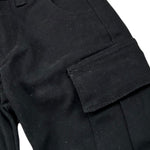 Daniele Alessandrini Pantalone Tinta Unita con Girovita Regolabile per Neonato 1291P00023 NERO DANIELE ALESSANDRINI 