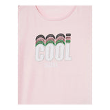 Guess T-Shirt Tinta Unita con Stampa per Neonata K5RI17K6YW4N ROSA GUESS 