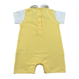 Coccode Pagliaccetto Mezza Manica Tinta Unita per Neonato C55148 GIALLO COCCODE 