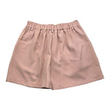 Cecyle Short Tinta Unita Con Elastico In Vita Rosa Per Bambina