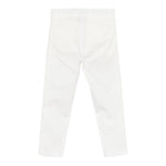 Fay Pantalone Tinta Unita con Girovita Regolabile per Bambino FW6P10 BIANCO FAY 