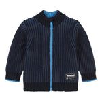 TIMBERLAND felpa con zip tinta unita Blu per Neonato T60266X BLU TIMBERLAND 