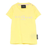John Richmond T-Shirt Girocollo Tinta Unita con Stampa per Bambina RIP25002TSJXXX GIALLO JOHN RICHMOND 