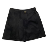 Janice Short Tinta Unita Con Elastico In Vita Nero Per Bambina